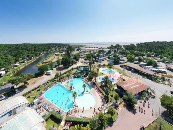 Mobil Home Xxl - Bord Lac - Camping Les Viviers - Lege Cap Ferret Екстер'єр фото