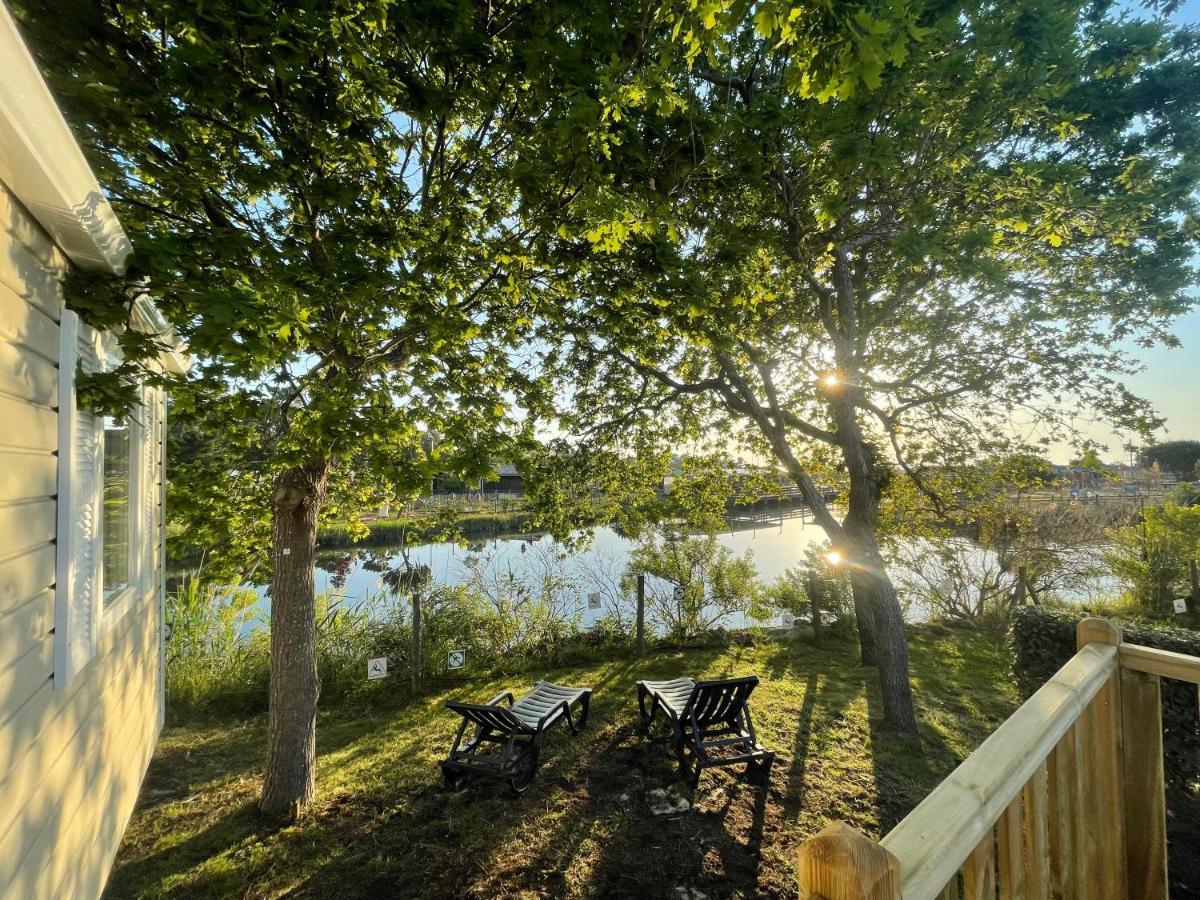Mobil Home Xxl - Bord Lac - Camping Les Viviers - Lege Cap Ferret Екстер'єр фото