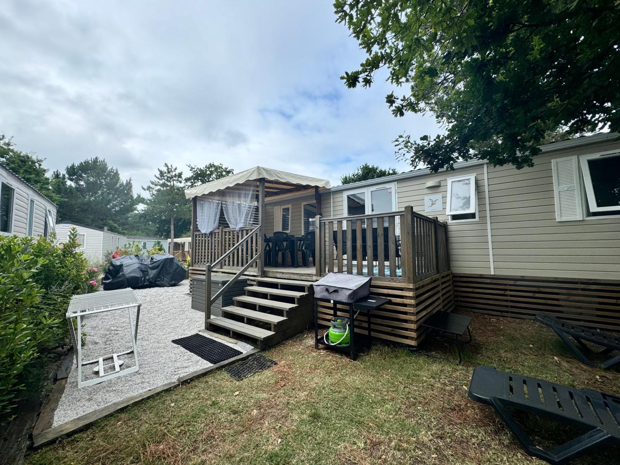 Mobil Home Xxl - Bord Lac - Camping Les Viviers - Lege Cap Ferret Екстер'єр фото