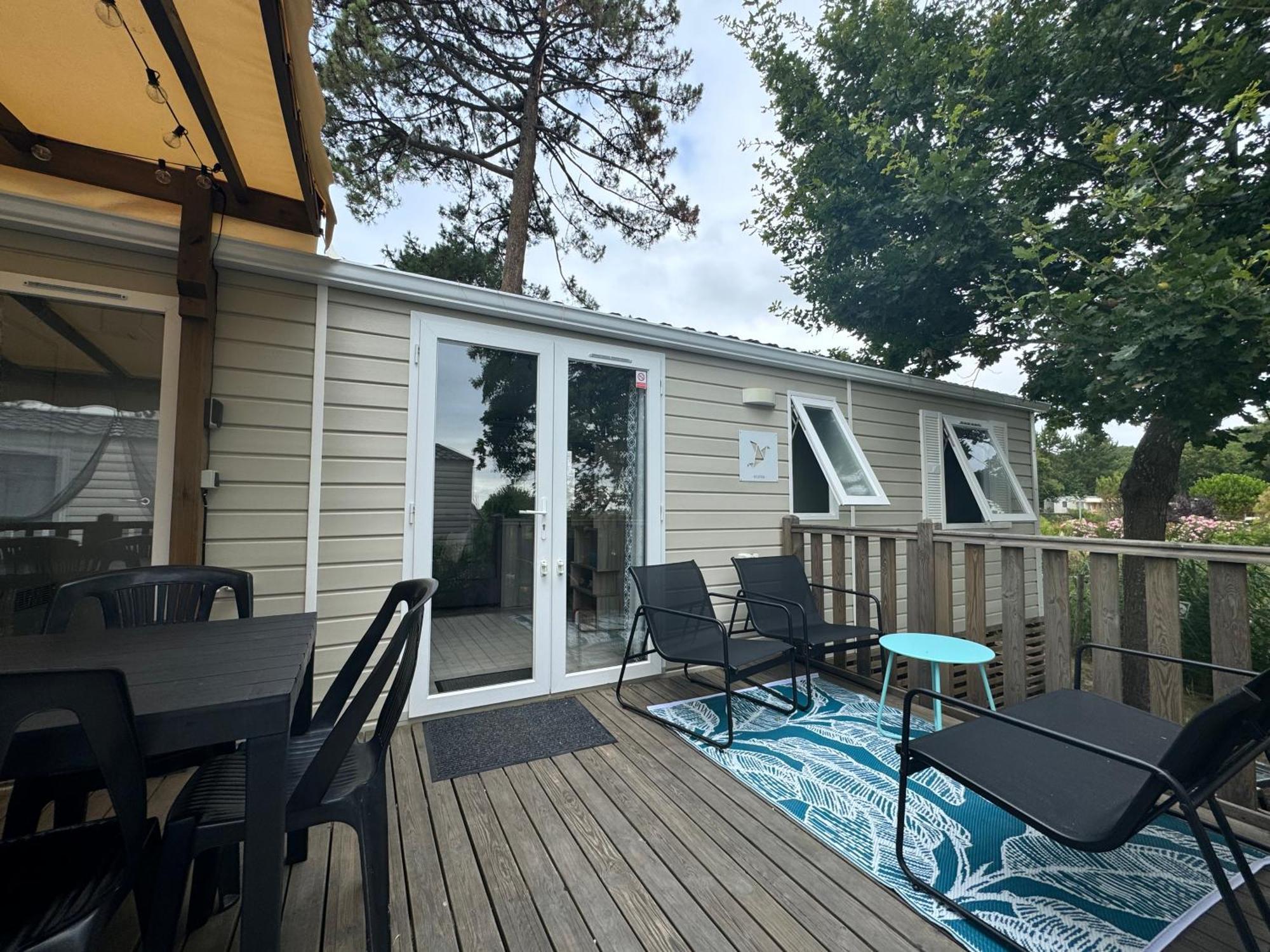 Mobil Home Xxl - Bord Lac - Camping Les Viviers - Lege Cap Ferret Екстер'єр фото